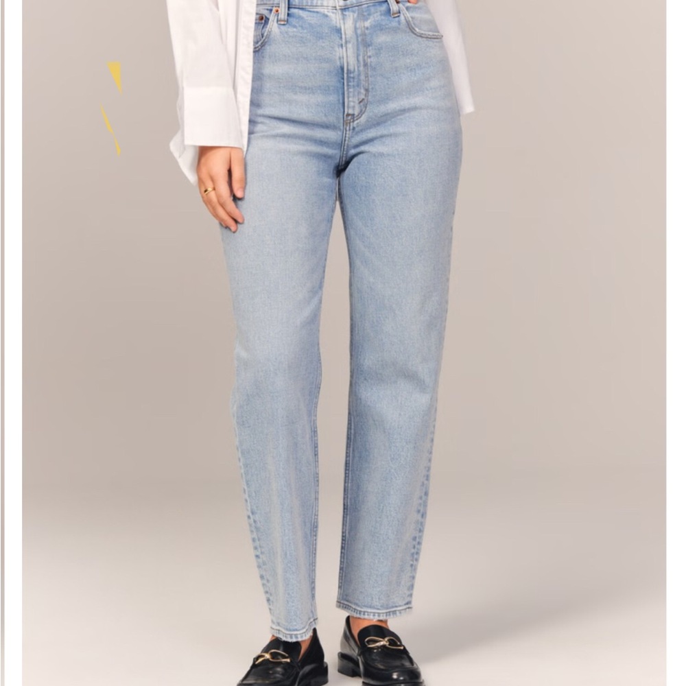 Abercrombie & Fitch Blue Straight Leg Jeans